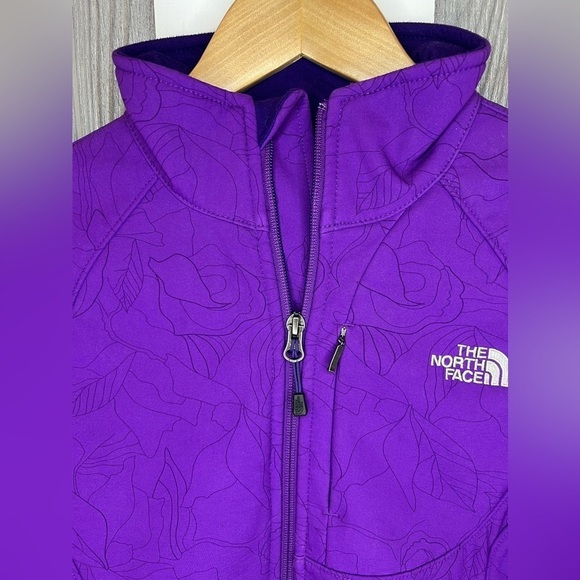B15.26 The North Face AMVX Purple Windproof & Waterproof Apex Bionic Jacket - Picture 3 of 9